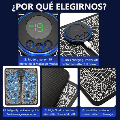 Masajeador de Pies Eléctrico – Relajación Inmediata Donde Estés